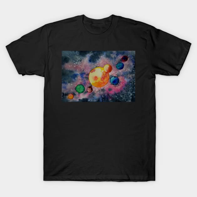 Far away Star System T-Shirt by ZeichenbloQ